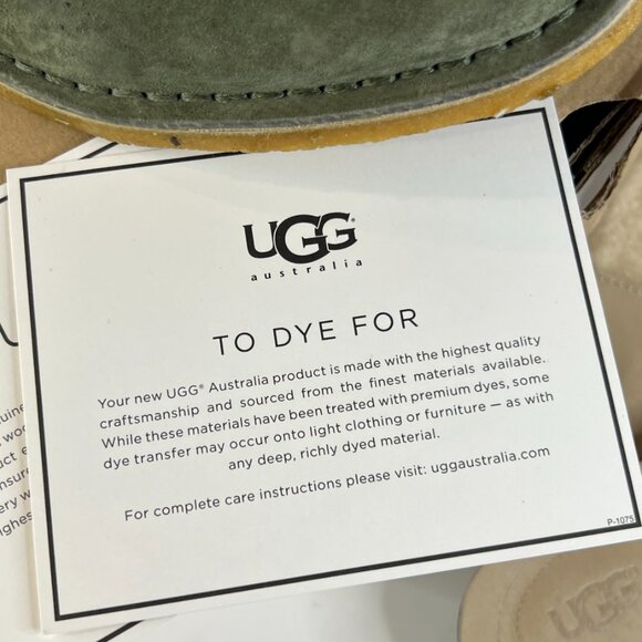 UGG Suede Leather Wool Lining Desert Boots - Picture 3 of 10